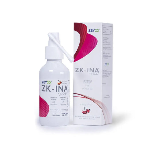 ANESTESIA TOPICA EN  SPRAY ZK-INA LIDOCAÍNA 10% x 115ml